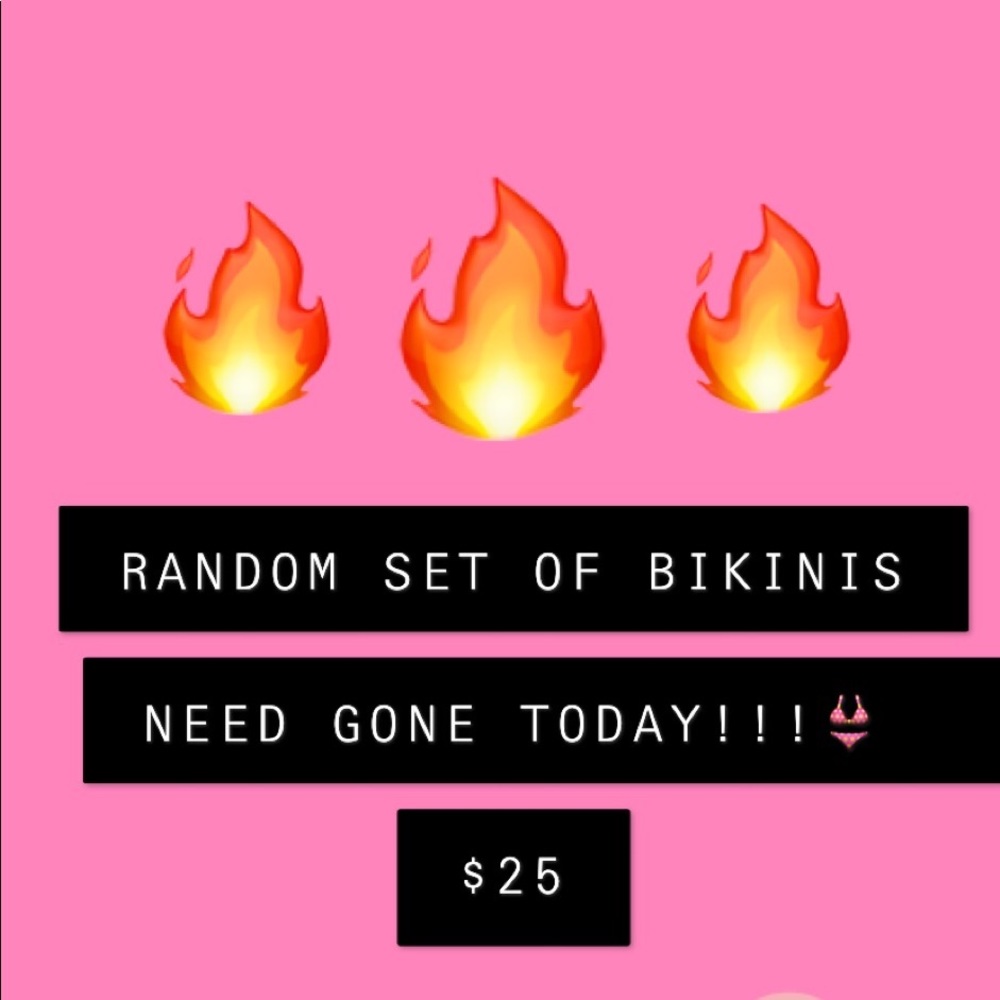 Set of 7 Zaful Bikinis 🔥🔥 Will be shipping tom